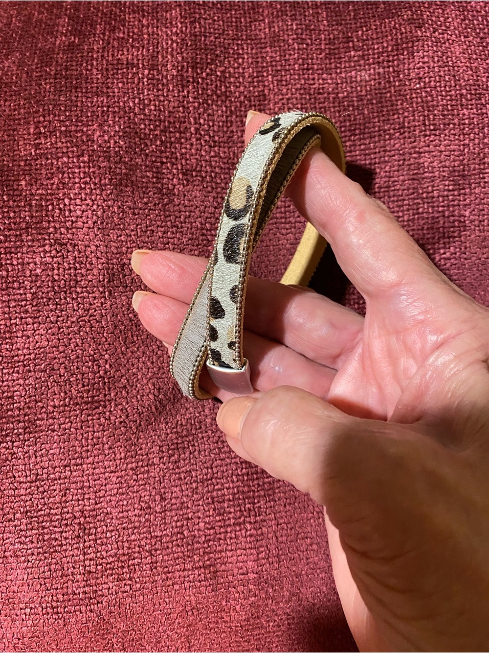 Cowhide Twist Bracelet